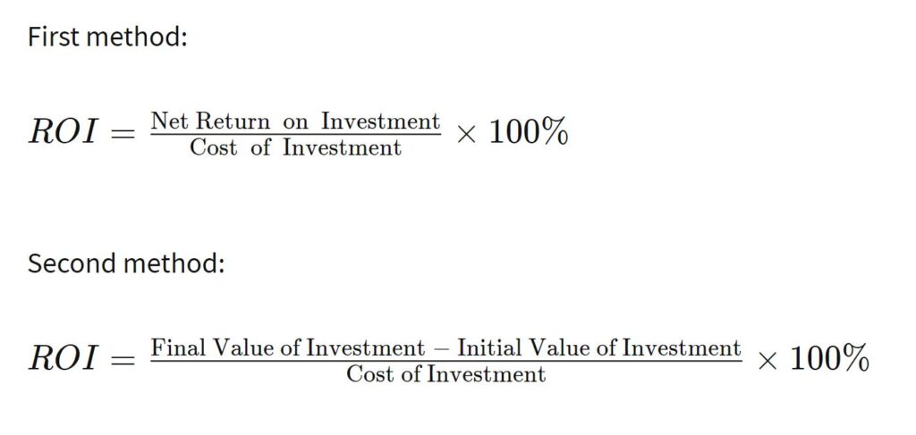 ERP Return on Investment Equation